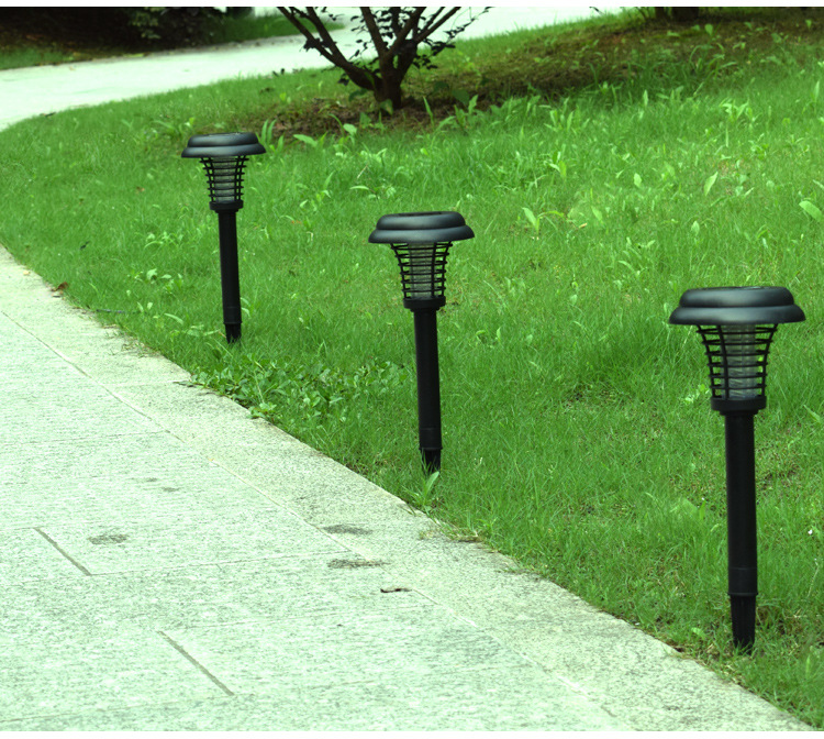 太阳谷太阳能灭蚊灯LED圆形塑料户外庭院防雨草坪灯灭蚊虫(图15)